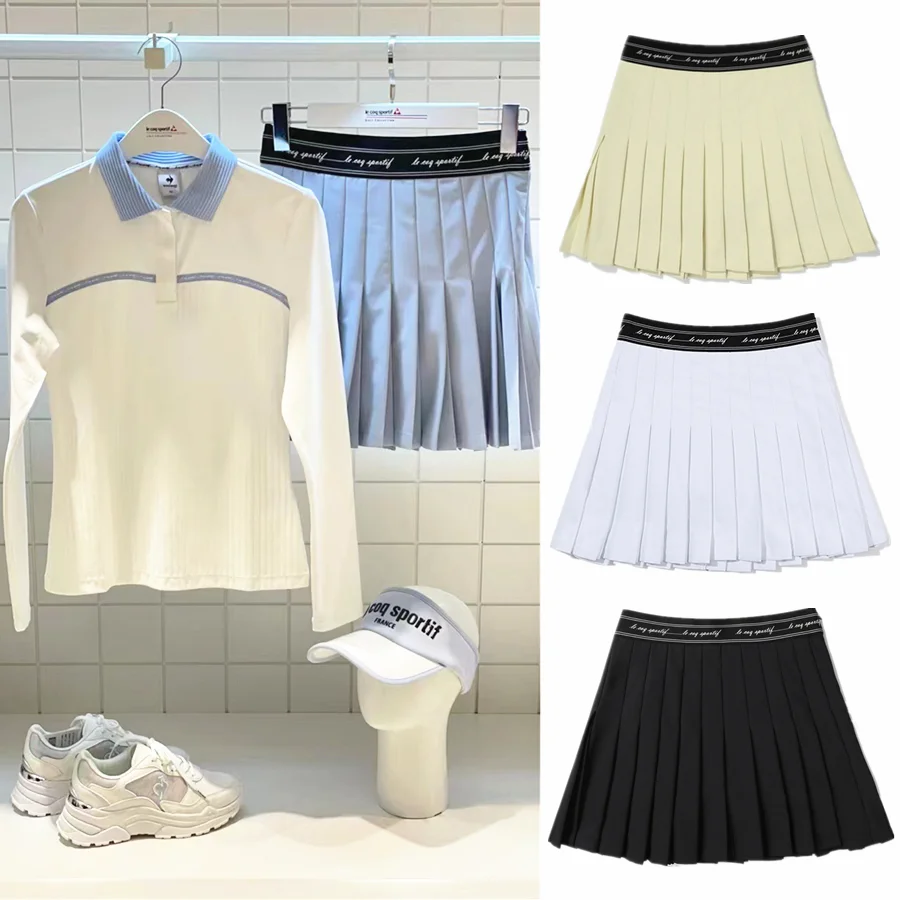 

Spring and Summer New Golf Women's Short Skirt Pleated Skirt Multicolor Fashion Slim Fit Outdoor Sports Leisure