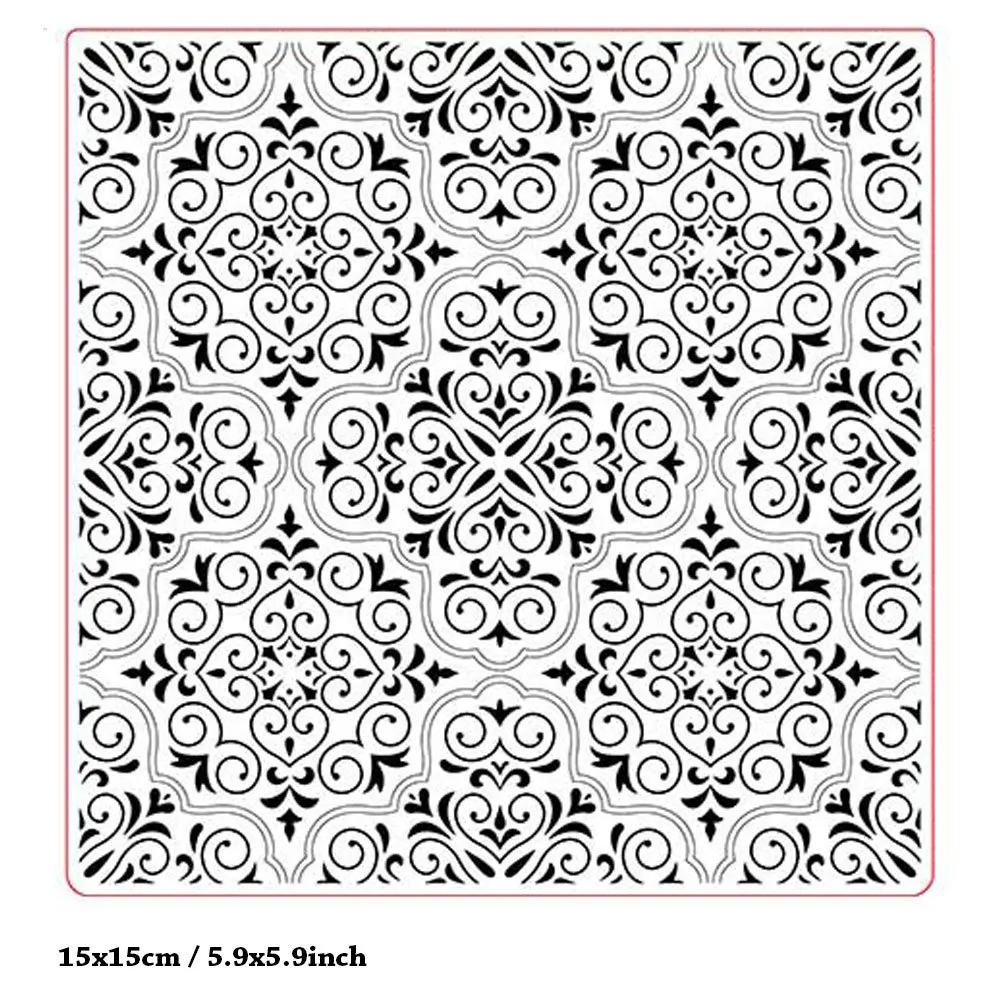 KSCRAFT Pattern Plastic Embossing Folders for DIY Scrapbooking Paper Craft/Card Making Decoration Supplies plastic embossing folder embossing folder
