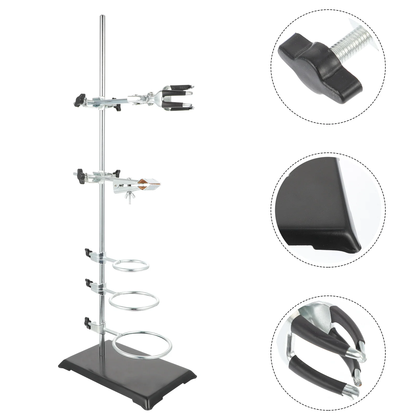 StandLaboratoryClampRingRetortSupportHolderChemistrySet