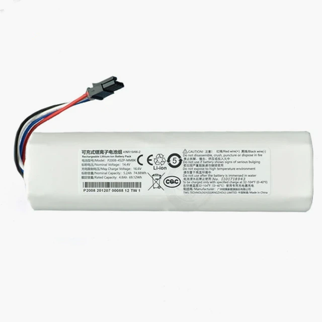 vhbw Replacement Battery compatible with Xiaomi Dreame D10, D10
