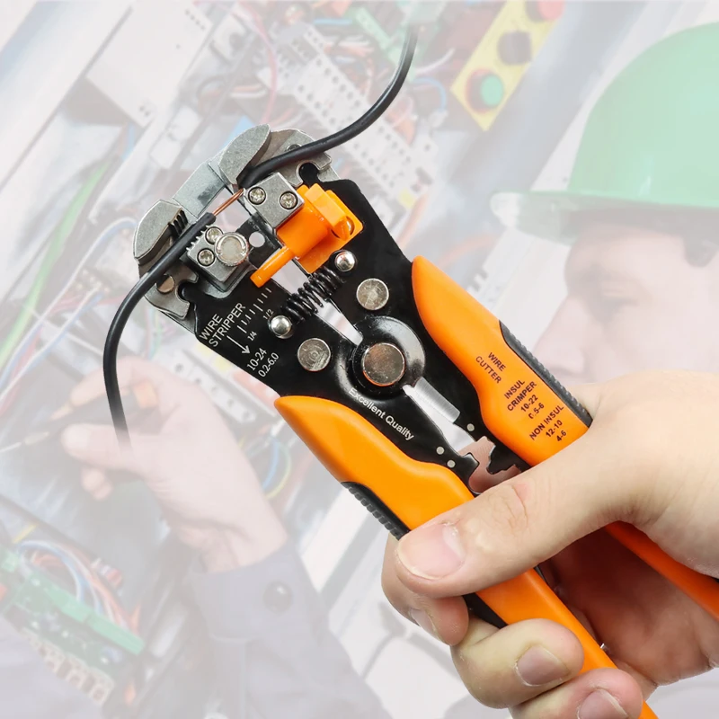Crimper Cable Cutter Automatic Wire Stripper Multifunctional Stripping Tools Crimping Pliers Terminal 0.2-6.0mm2 tool Wire Stripper Hand Tools Stripping Pliers Crimping Tool Crimping Tools Wire Stripping Pliers Mini Wire Cutter Wire Cutter Wire Cutting Pliers Wire Pliers Crimping Pliers Multifunctional Tools Multifunctional Pliers