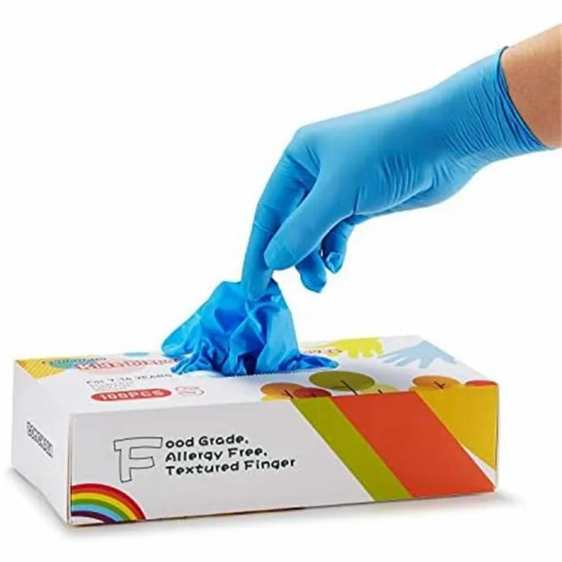 Disposable Gloves Nitrile Gloves Protective Gloves For Kids Ages 5-15