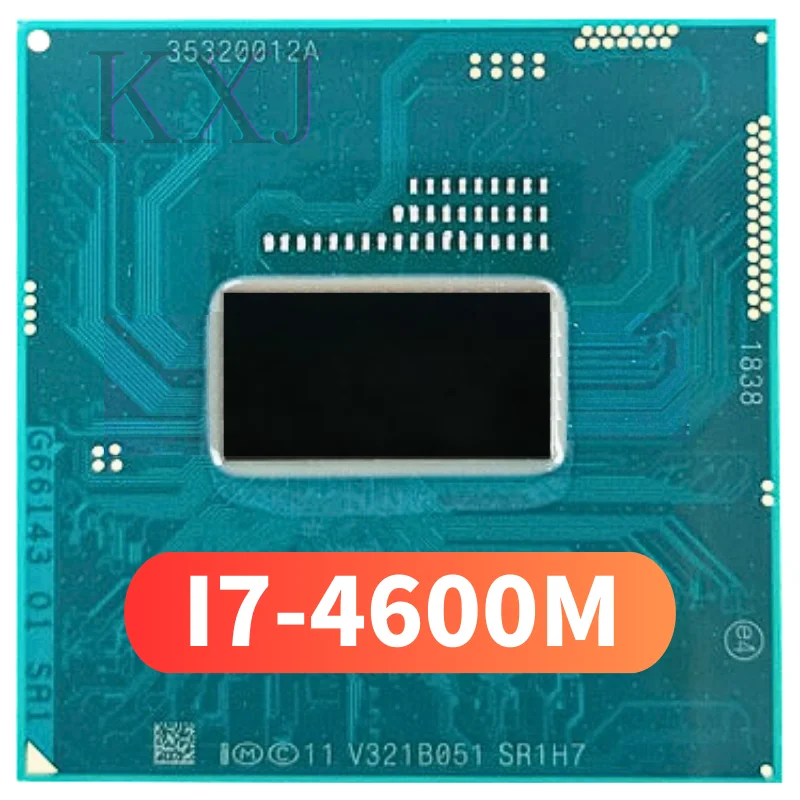 

Intel Core i7-4600M i7 4600M SR1H7 2.9 GHz Used Dual-Core Quad-Thread CPU Processor 4M 37W Socket G3 / rPGA946B