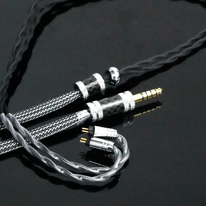 XINHS S100 Black Pearl Earplug IEM Replacement Cable High Purity