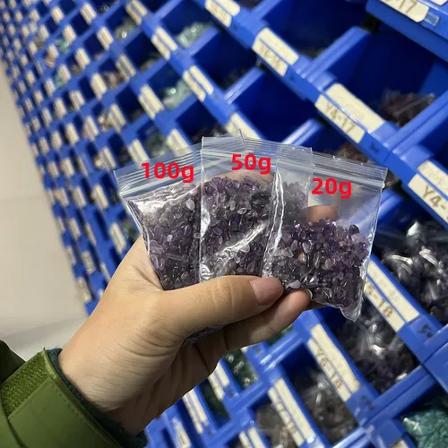 20g-100g 천연 크리스탈 로즈 쿼츠 광석 미네랄 표본 힐링 스톤, 미니 3-5MM 바위 수족관 스톤 홈 인테리어 DIY 3