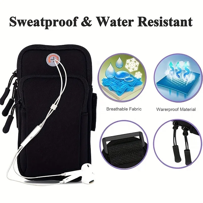 Sports Running Arm Bag for Mobile Phones Universal Arm Cover