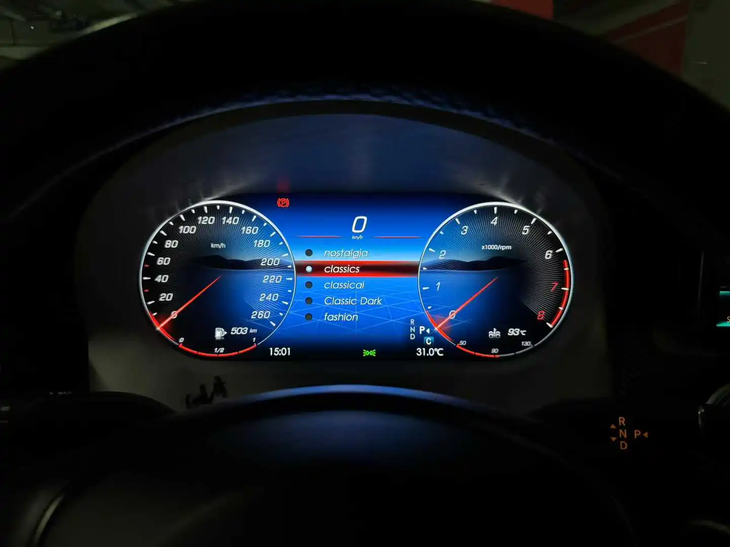 벤츠 A 클래스 W176 2013-2018/GLA X156 2015-2019/CLA 2013-2019용 차량용 LCD 디지털 계기판 12.3인치 클러스터 주행거리계 카플레이
