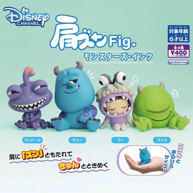 4 Pezzi University Monsters Inc Anime Figures James P. Joker Boo Mike Wazowski Action Figure Modello Versione Q Decorazione Desktop