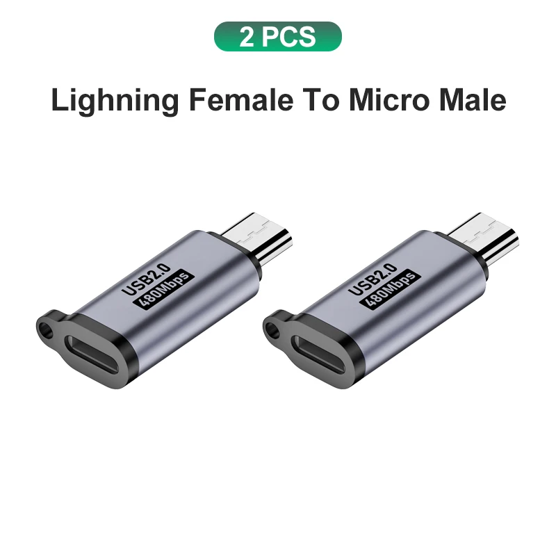 ตัวเลือกสินค้า อะแดปเตอร์ USB-C แปลงเป็น Micro USB - ใช้งานได้กับทุกอุปกรณ์