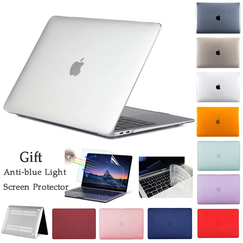 Custodia Per Laptop Per Macbook Air 13 A2337 2020 A2338 M1 Chip Pro 13 2022 M2 Air 13.6 12 11 15 Pollici Per New Macbook Pro 14 Cover Pro 16