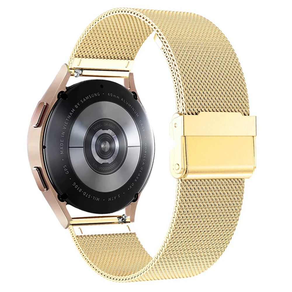 Stainless Steel Metal Watch Strap Bracelet - 22mm/20mm