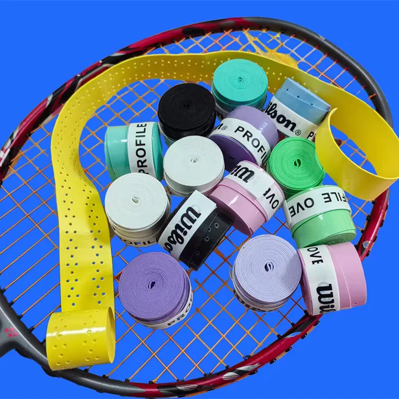 Grip Racchetta Padel Nastro Overgrip Per Racchette TSHAOUN - 2 Pezzi, 37m Totale, Antiscivolo, Per Tennis, Badminton Racchette Beach Tennis - Foto 4