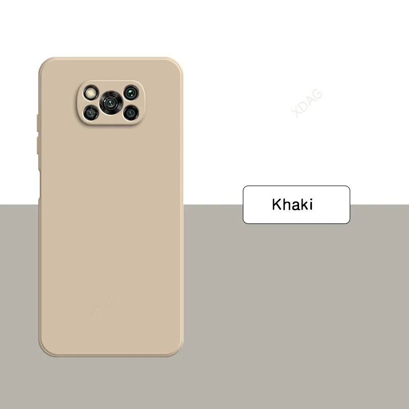 Premium Liquid Silicone Soft Back Cover with Internal Flocking - High Quality & Simple Design