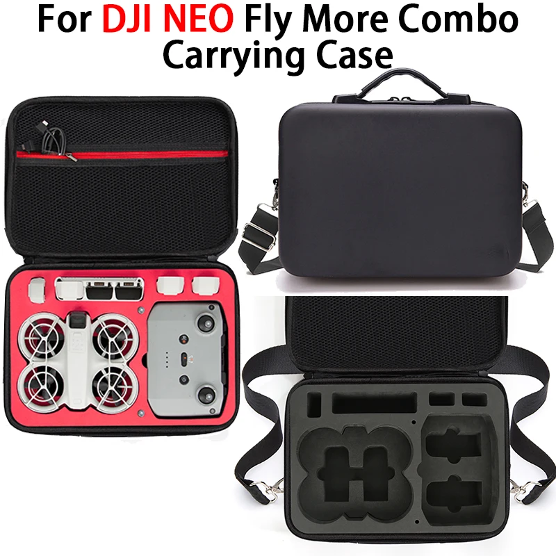 Storage Bag For DJI Neo RC-N3 Remote Controller Travel Shoulder Bag Portable Carrying Box Case For DJI Neo Drone Accessories drone accessories drone storage bag dji case drone case