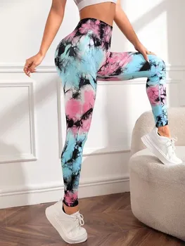 Tie Dye Push Up Butt Leggings 4