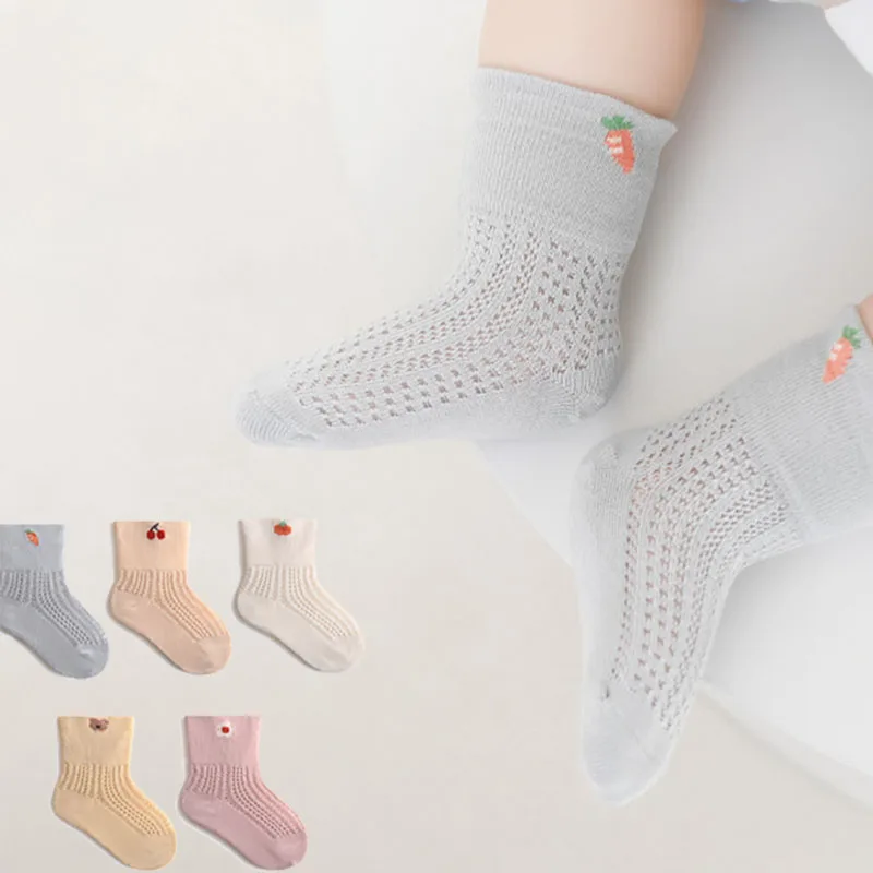 Summer Newborn Socks Baby Girl Socks Cute Cartoon Infant Bebe Accessories baby socks,girls socks,cartoon socks