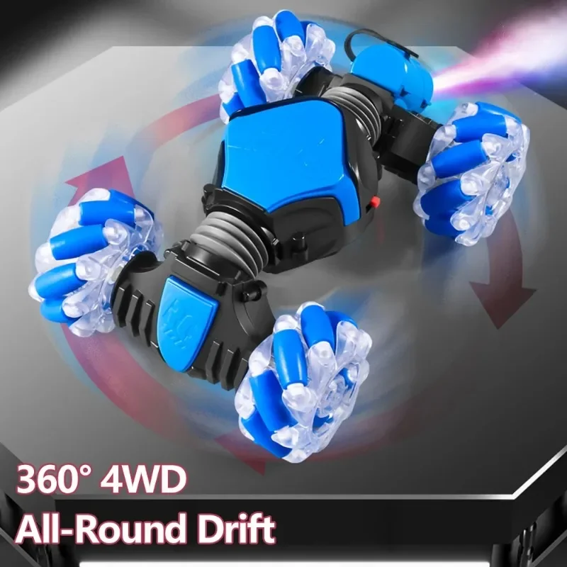 Remote Control Car RC Gesture Sensing Stunt Car Drift Spray High Speed 360° Off Road Cars for Kids Boys Girls Gifts Auto Toys 4
