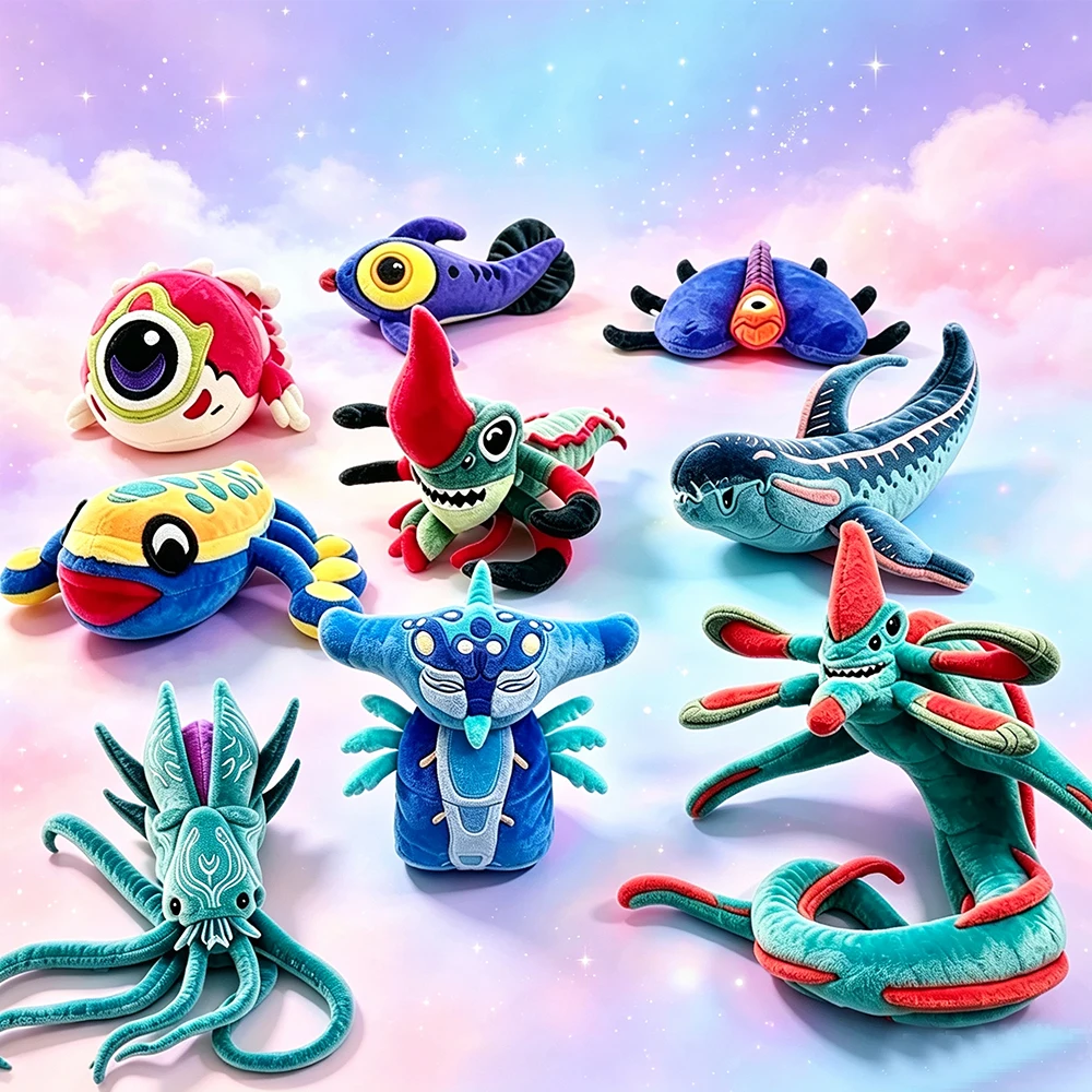 Subnautica Sea Creature Plushie - Death Leviathan Collectible Toy Gift