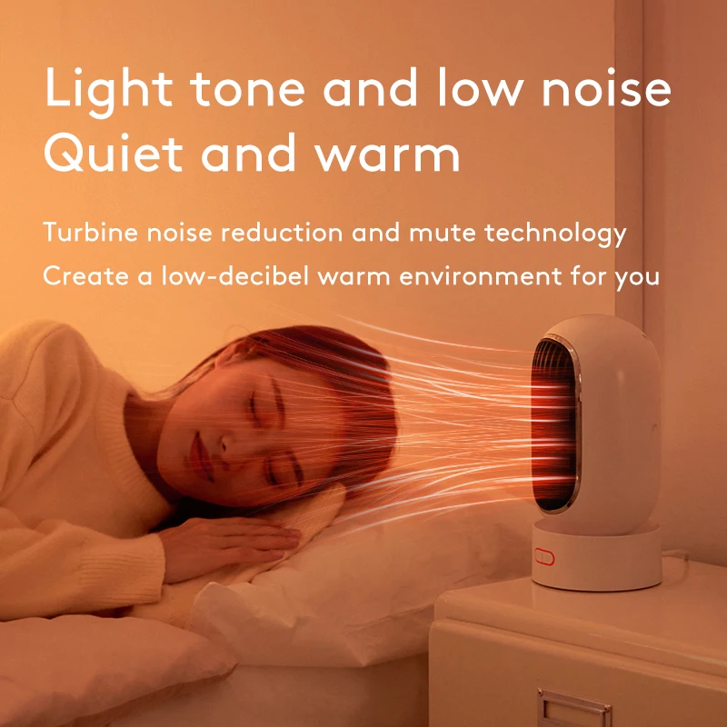 1200W Electric Heater Fan Home Heater For Energy Heaters Saving Bedroom