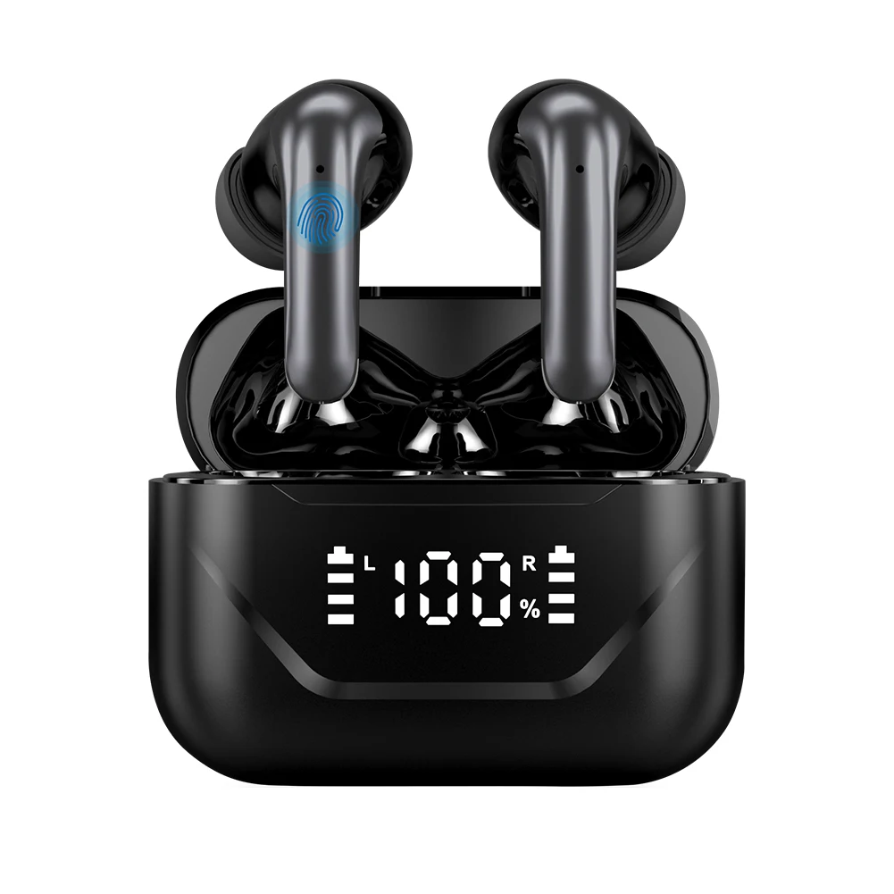 Smart AI Real-time Two-Way Earbuds Long Battery Life 144 Languages Translation Earphones ANC Noise Canceling for Android and iOS