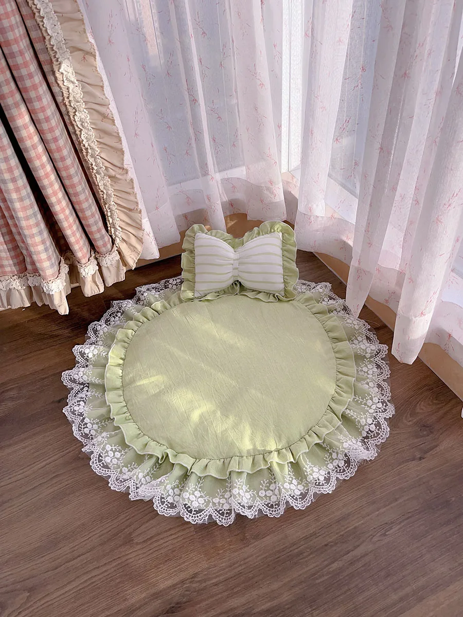 Princ Dog Bed Bed Waable Pure Cotton Pet Mat Cute Autumn Winter Universal Small Dog Bed Non-Toxic Spring Summer Princ Dog Bed Bed Waable Pure Cotton Pet Mat Cute Autumn Winter Universal Small Dog Bed Non-Toxic Spring Summer