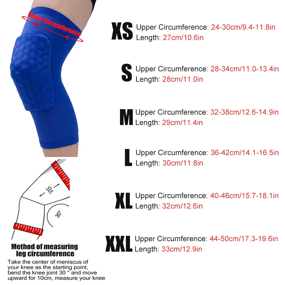 Honeycomb Basketball Knee Pad Sleeve 2