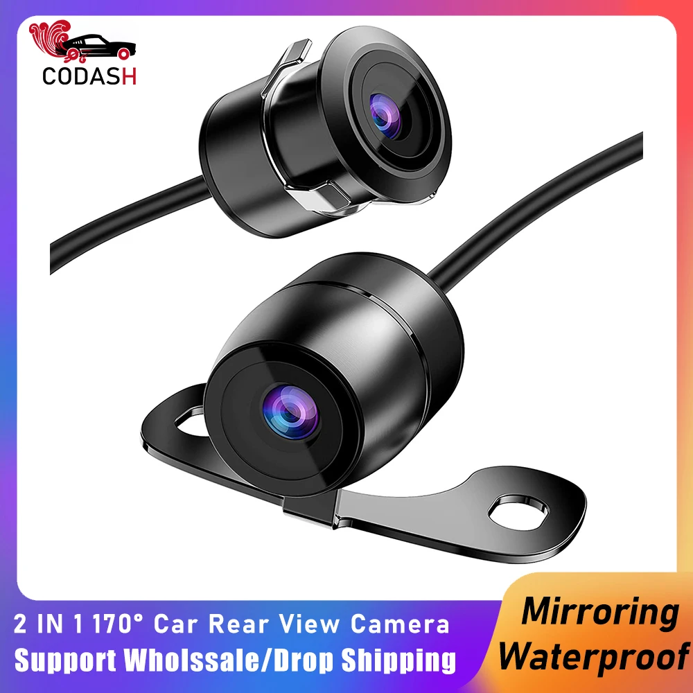 CODASH Car Rear View Camera Night Vision Reversing Automatic Parking