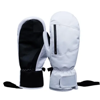 Winter Skiing Gloves Waterproof Snowboarding Touch Screen Thermal Thick Snow Gloves Men Women Snowmobile Warm Mittens 1
