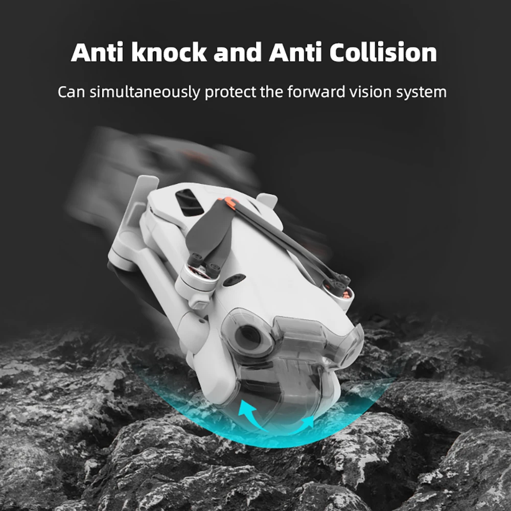 Description Picture 5 of itemLens Cap for DJI Mini 4 Pro Drone Gimbal Anti -collision Lock Cover Camera Guard Anti-Scratch Protector Props fixer Accessories