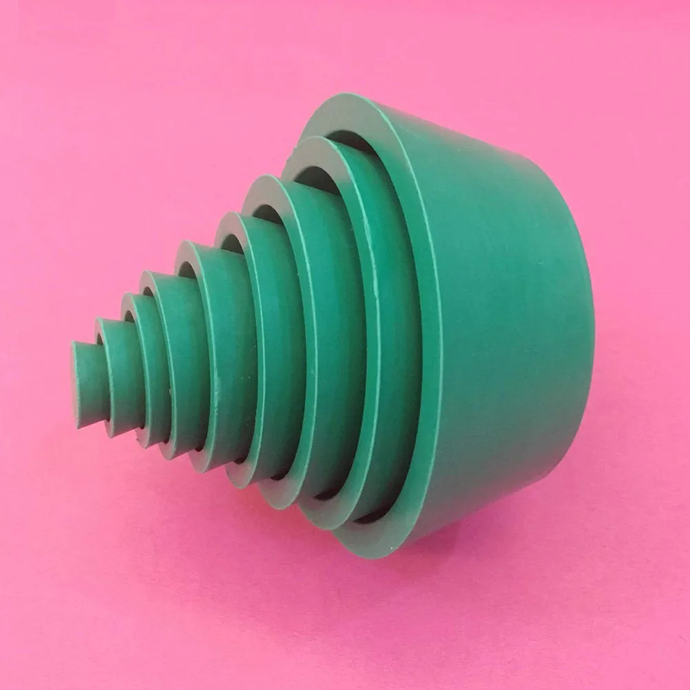 9pcs /Set Rubber Buchner Funnel Holder Filter Supporting Sleeve Plug For Filter Bottle Chemistry Laboratory Liquid Transfer