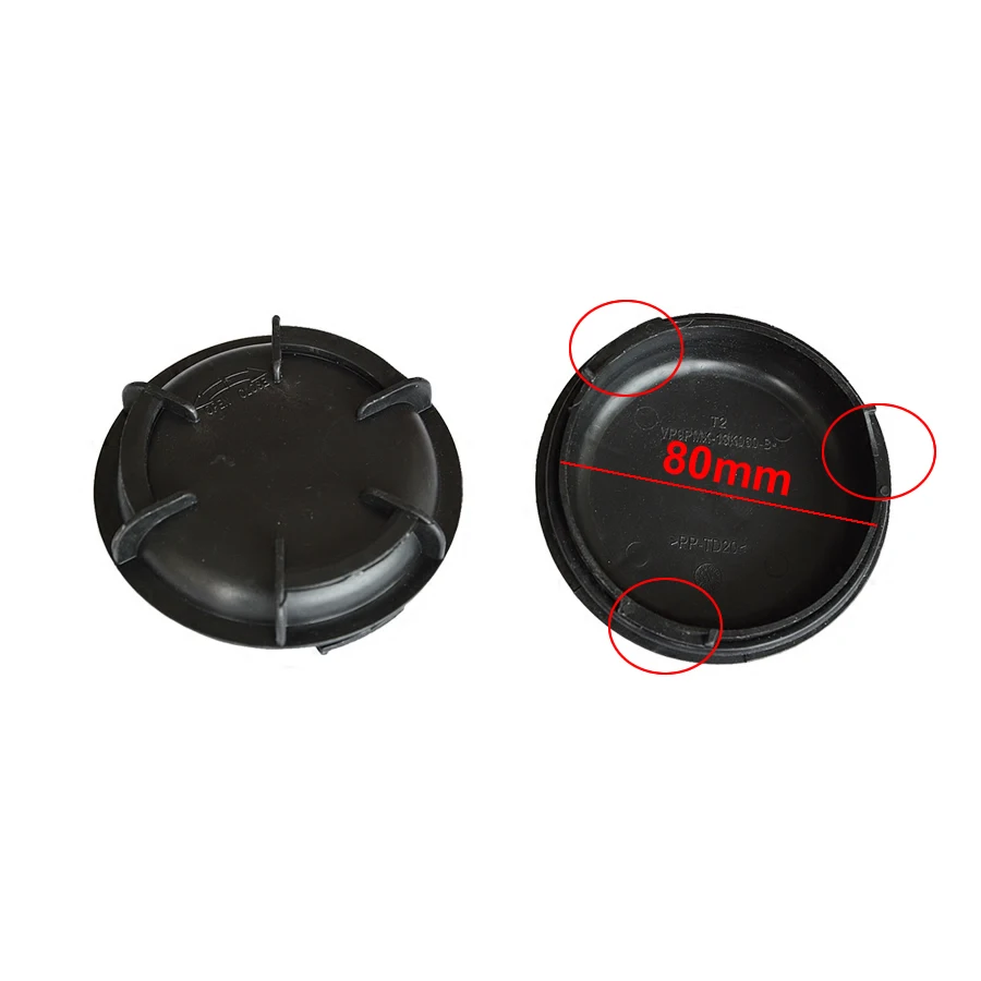 

For Ford Escort 2015-2020 Waterproof Dustproof Headlamp Rear Shell Lid Seal Plastic Cap Headlight Dust Cover 80mm