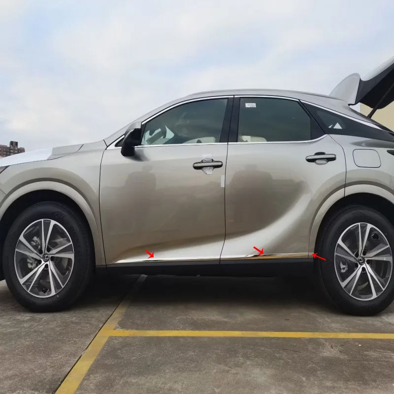 For Lexus RX 350h 450h 500h 2023 2024 steel Side Door Body Molding Line