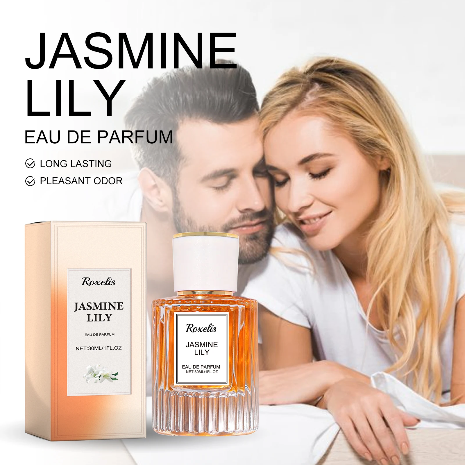 Roxelis Lily Women's Pheromone Perfume Wrist, Ear, Neck, Natural And Lasting Fragrance, Exquisite And Elegant, Feminine Charm_voghion.com
