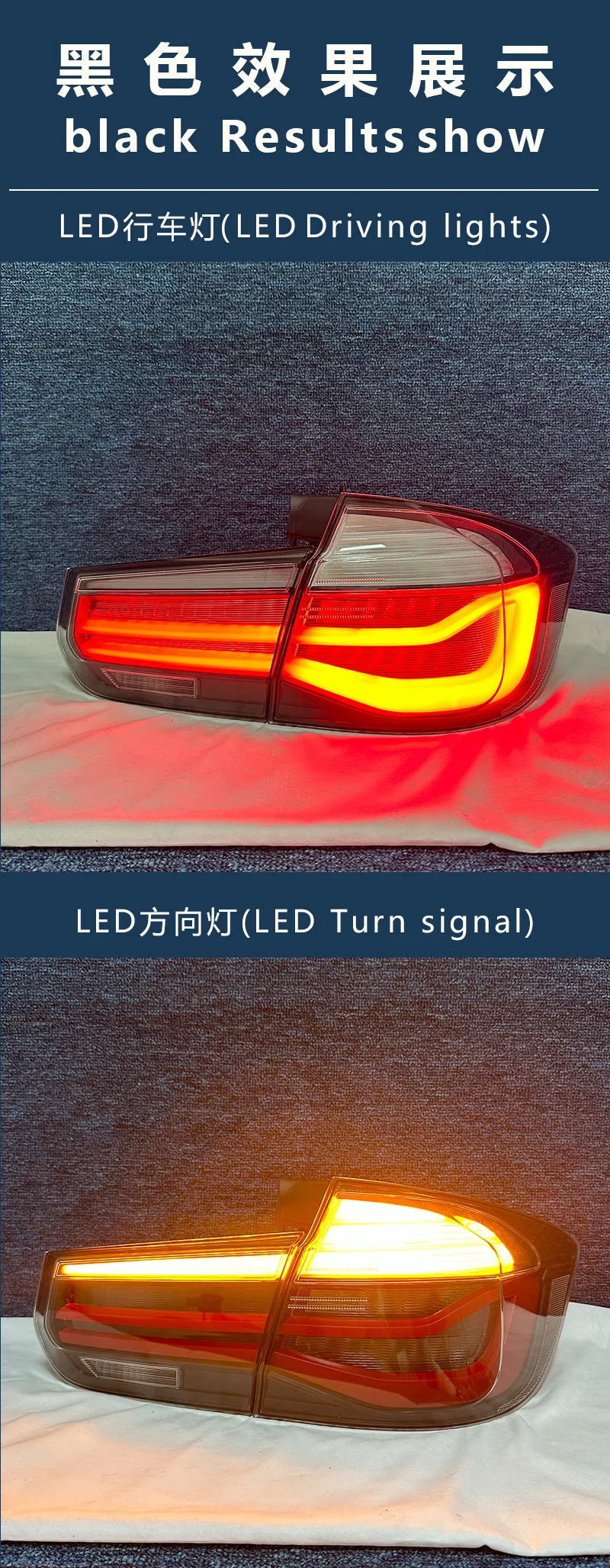 J ONE BMW F31 مصباح ليد خلفي 3 سلسلة 320 328 F81 MP توجيه ديناميكي 2012-2019 م أداء عربة بجولة