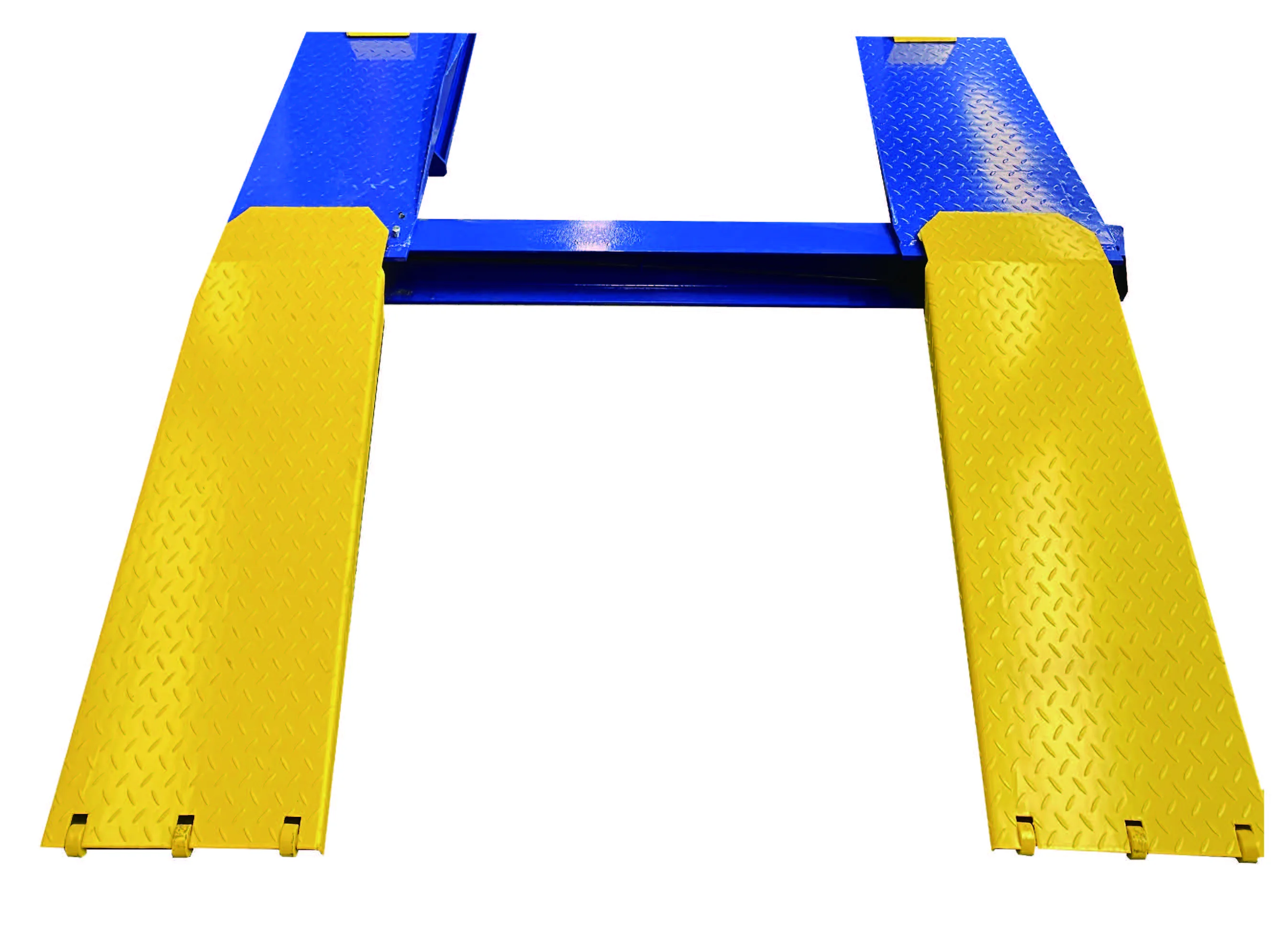 CE 인증 전기식 4포스트 자동차 리프트 8000 판매, 한쪽 방출 기능 포함