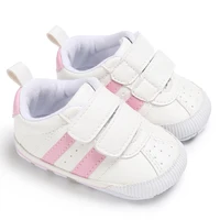 Spring and Autumn Newborn Soft Sole Anti slip Casual Sports Shoes for 0-12 Month Female Baby's First Step Walking Shoes 2
