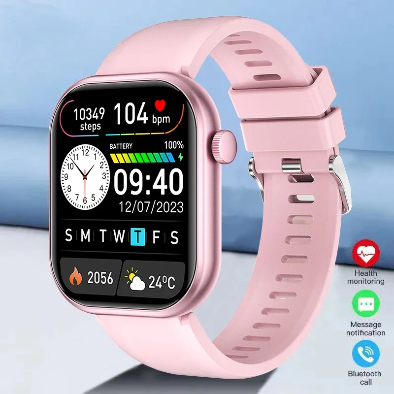 

2024 Newest Smart Watch for Women Full Touch Screen Bluetooth Call Waterproof Sport Fitness Tracker Lady Watches Smartwatch Men