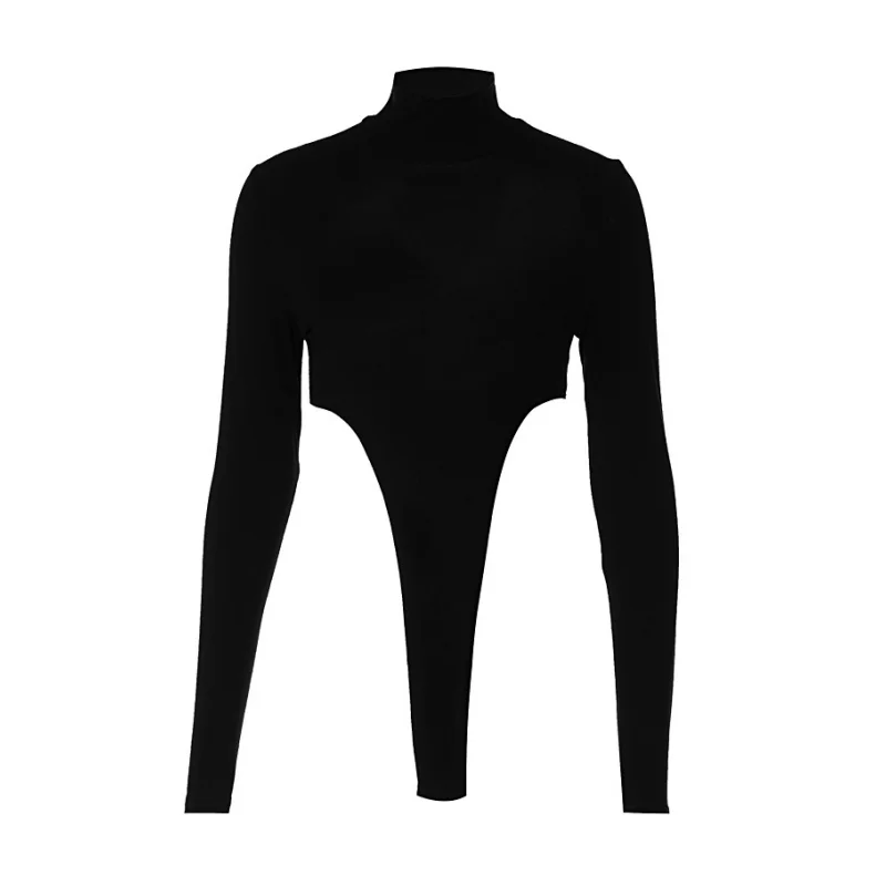 sheer mesh bodysuit front view