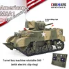 Super Kbk Customer American Stuart M5a1 Sound And Light Electric Remote Control Tank Military Model Children Toy Xmas Boy Gift 1