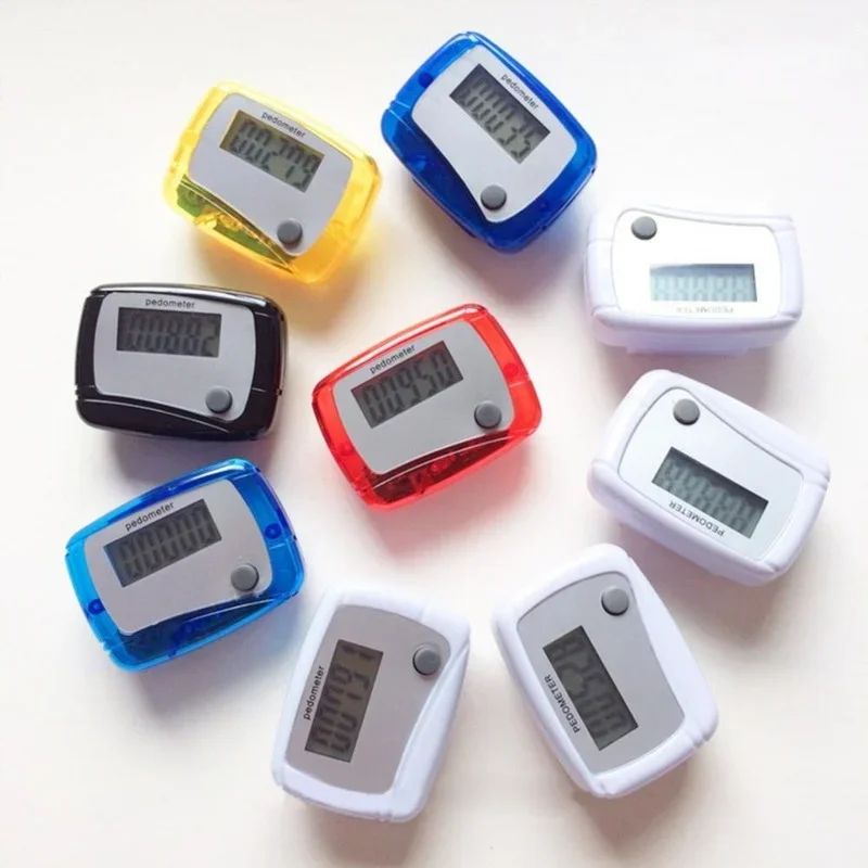 Description Picture 3 of itemDigital Step Counter Pedometer Portable Mini New LCD Sports Walking Running Meter