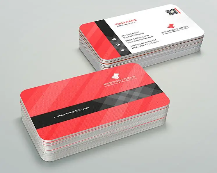 Custom Plastic Matt Waterproof Business Card Printing