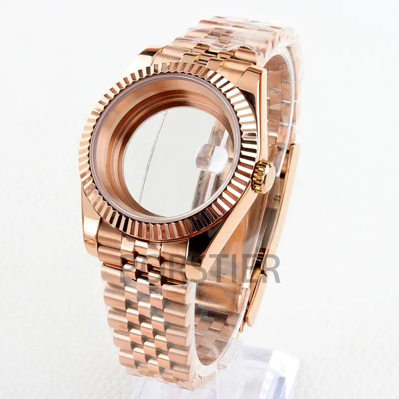 36/39mm Nh35 Watch Case 20mm Width Jubilee Strap Solid 316L Stainless Steel for Datejust NH35 Nh36 Movement 28.5mm Dial Parts - Image 3