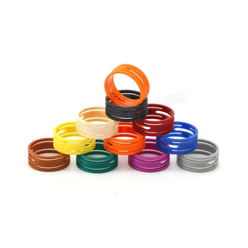 Microphone Accessories 1PC XLR Anti-Roll Color Ring NC3FXX/NC3MXX Special Multi-Color Anti-Roll Microphone Signal Cable Connector Marker Ring 9 Colours