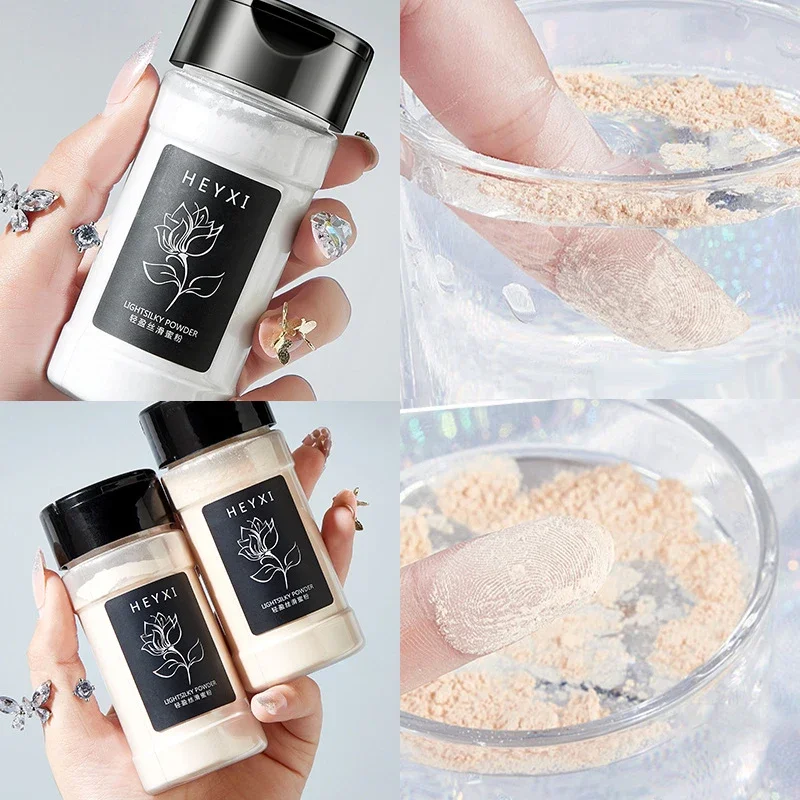Loose Powder Absorbs Oil Smooth Oil Control Face Powder Makeup Concealer Finish Foundation Base Cosmetic loose powder face powder