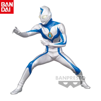 반다이 오리지널 울트라맨 다이나 히어로 조각상, 블루 미라클 라이트 A 애니메이션 액션 피규어, 명절 선물