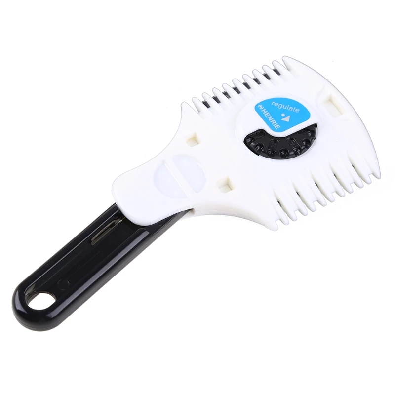 Double Side Hair for Razor Comb Adjustable Thinning Comb Haircut Accessories 4