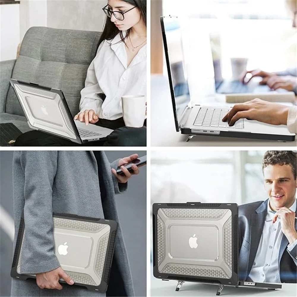 Capa para Laptop para Macbook Pro Capa para Macbook m1 m2 m3 Chip Pro 16 A2780 A2991 Acessórios A2779 A2918 A2992 Novo 2023 - Imagem 4