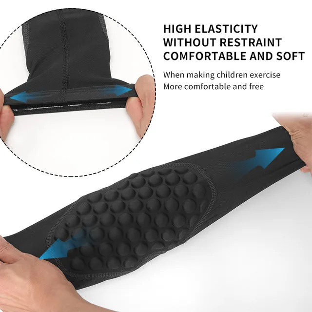 1pc EVA Anti-collision Kneepads Basketball Football Knee Brace Leg Sleeve Outdoor Sports Gear Cycling Knee Protector Children 4