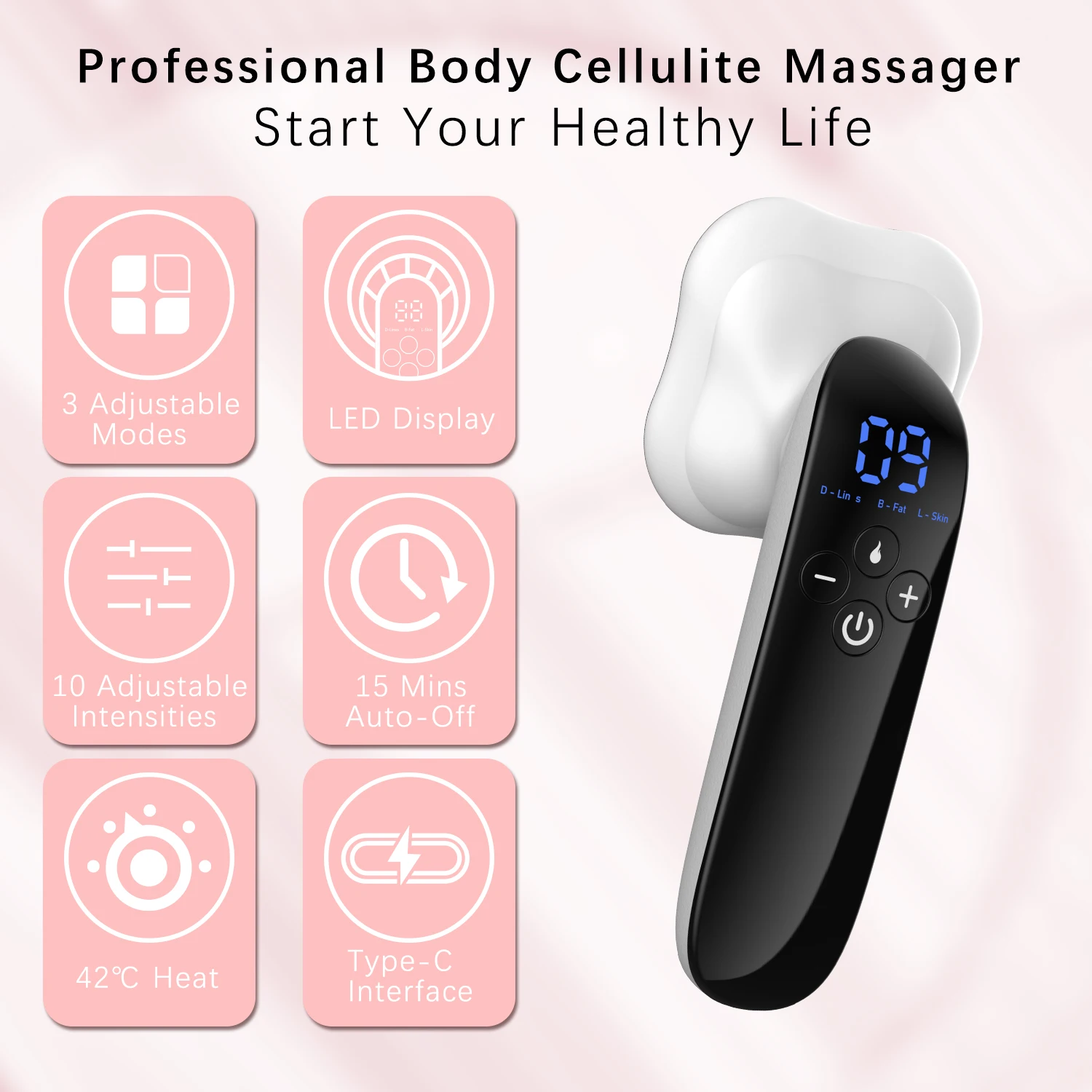 Handheld Body Sculpt Massage Toning Machine Fat Remover Massager