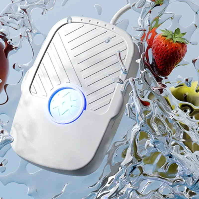 Fruit Vegetable Washers Portable Cleaning Machine Ultrasonic Washing IPX7 Waterproof Multifunctional Machine Cleaner vegetable cleaner vegetable fruit cleaner For Kitchen